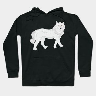 White Wolf Hoodie